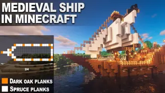 Minecraft 对马海峡之舰三笠mikasa 哔哩哔哩 Bilibili