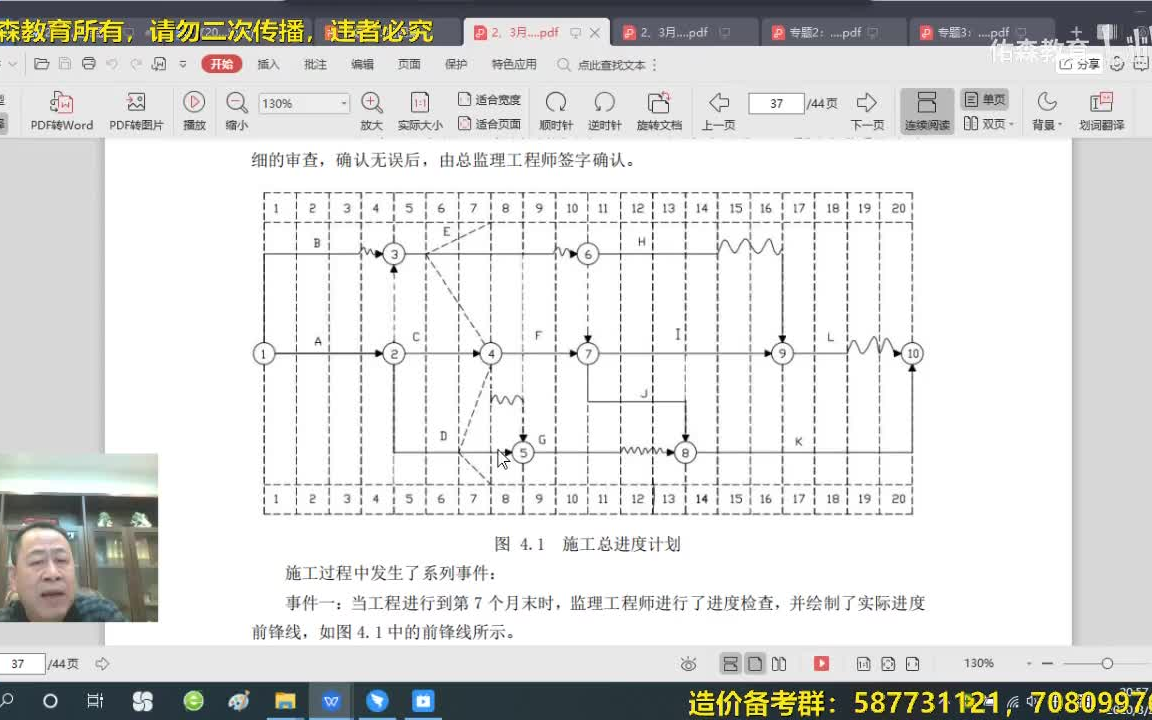 2020 左红军教授(佑森教育)全国一级造价工程师执业资格考试红宝书《建设工程造价案例分析》哔哩哔哩bilibili