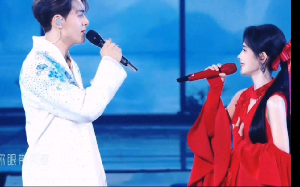 曾舜晞鞠婧祎合唱《青花瓷》两个人都美得不像话啊啊啊
