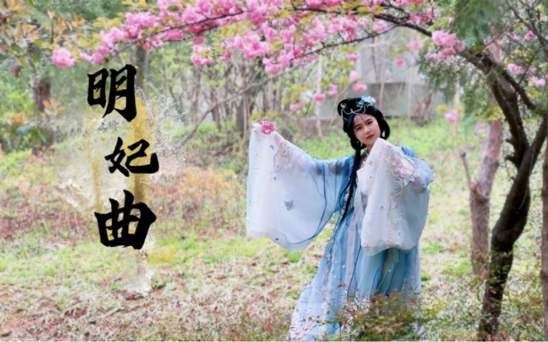 《明妃曲》舞蹈|绿杨烟外晓寒轻, 红杏枝头春意闹哔哩哔哩bilibili