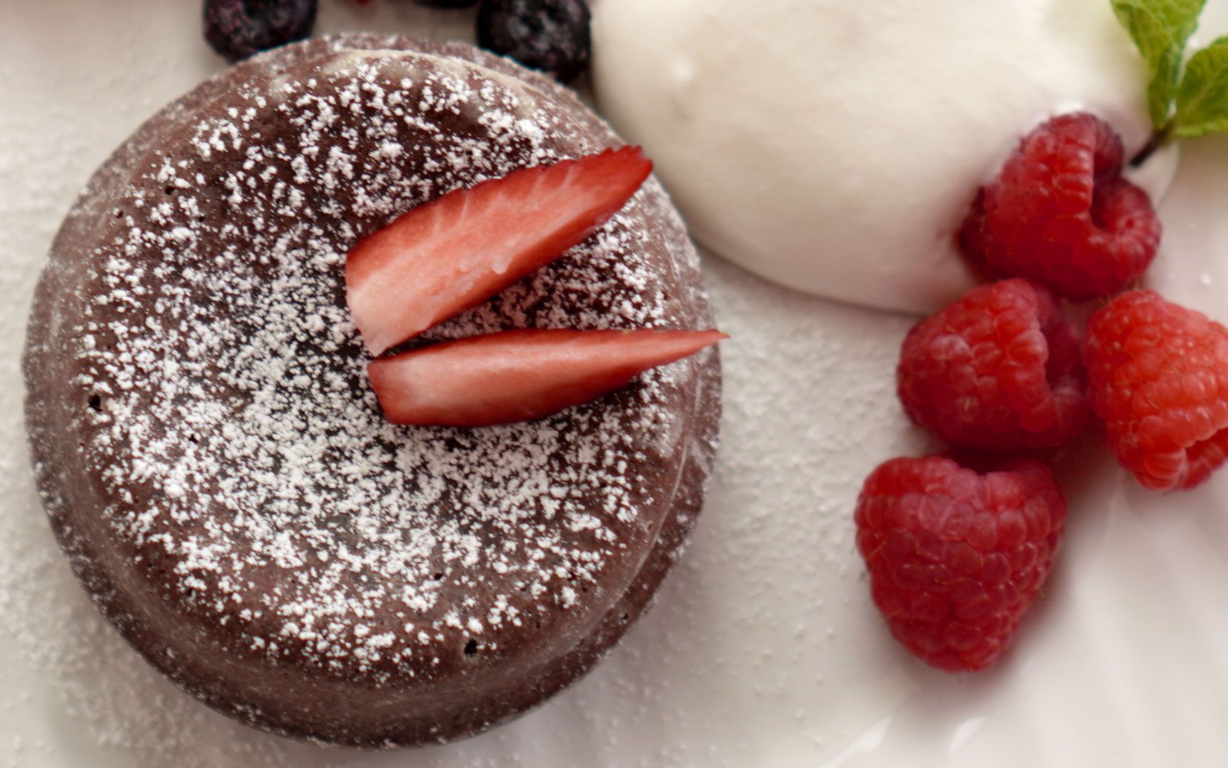 chocolate lava cake - 巧克力熔岩蛋糕