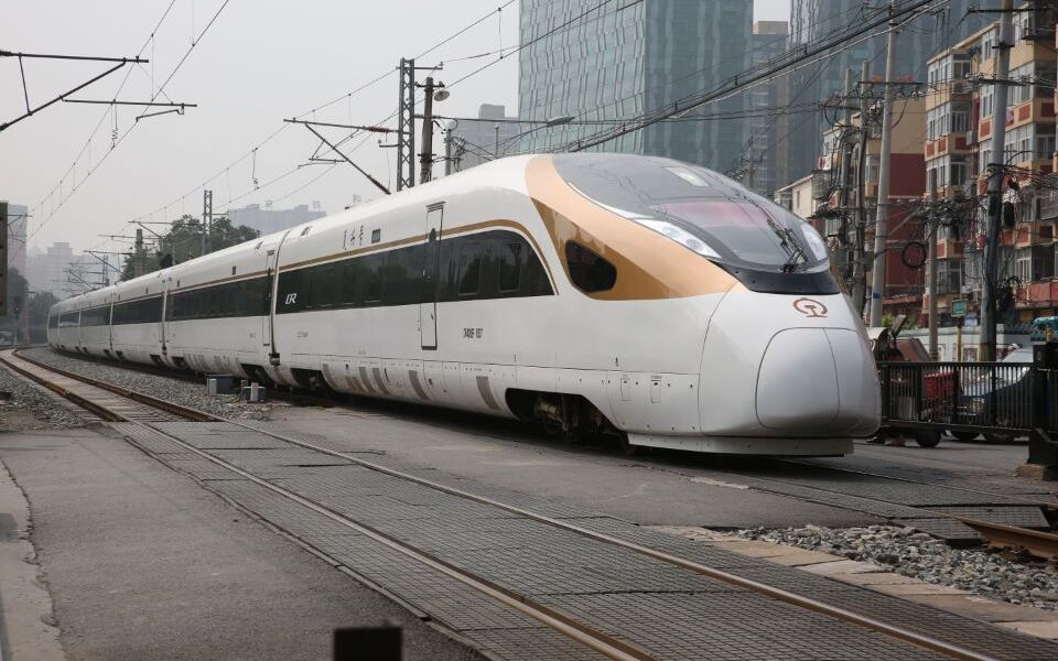 【中国高铁】【中国标动】cr400bf-0507担当g9061次首日,0g9062次通过