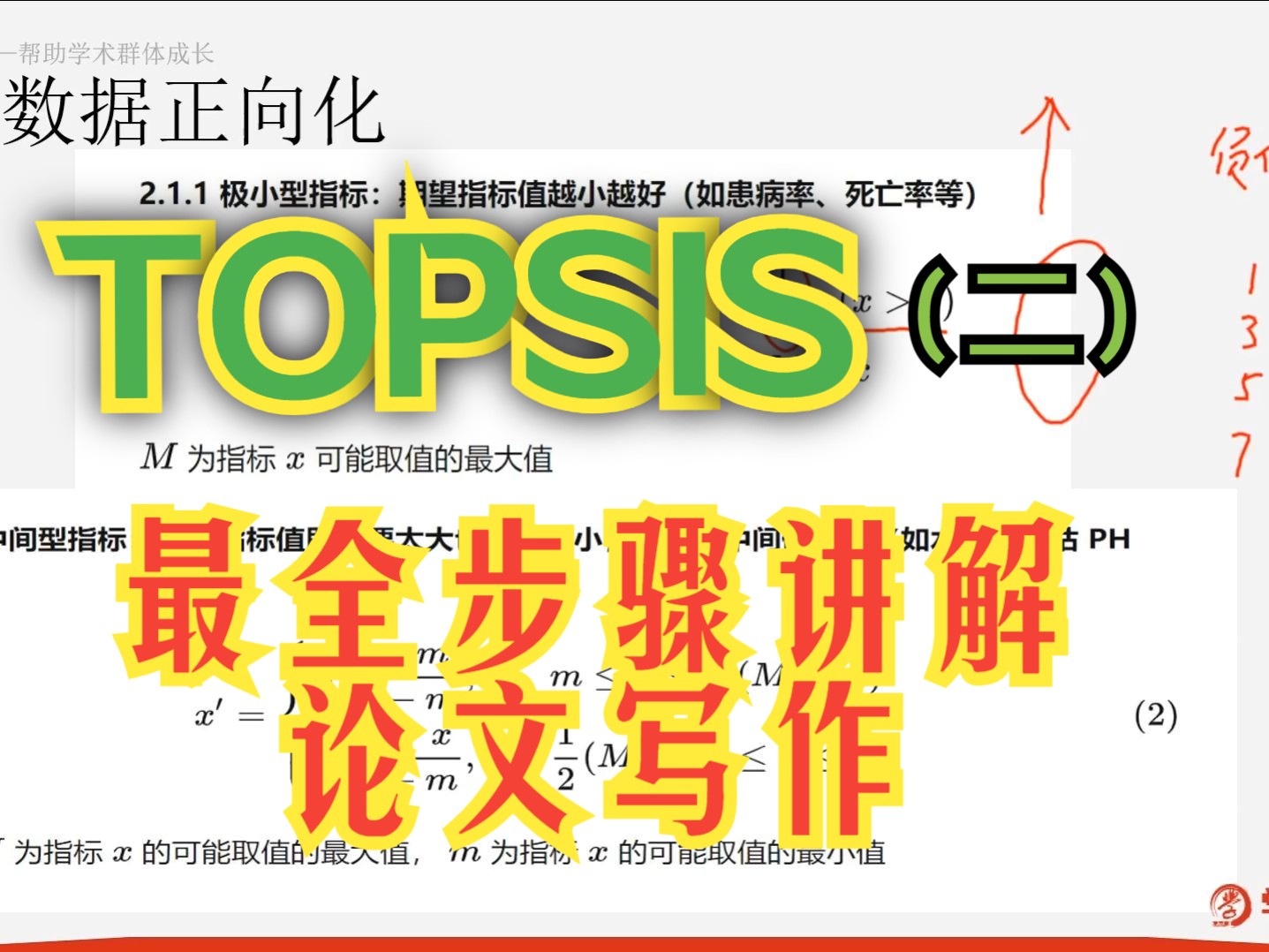 【评价类研究方法】52 | TOPSIS评价方法手把手过程核心解析【图情博士亲授】哔哩哔哩bilibili