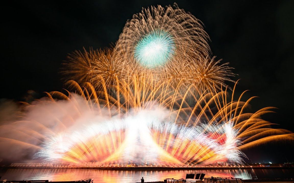 2021 能代港疫病退散烟花 第二部分音乐starmine