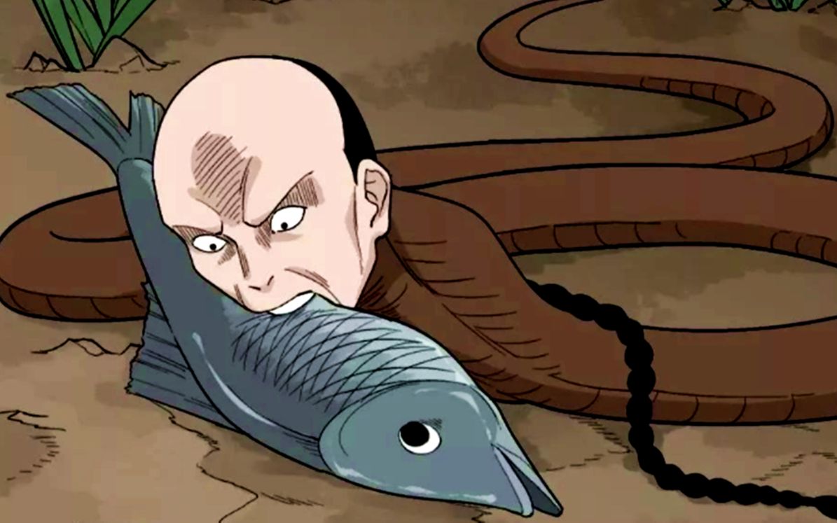 河边惊现人头蛇!村民说是人蛇杂交后代,特喜欢咬女人屁股