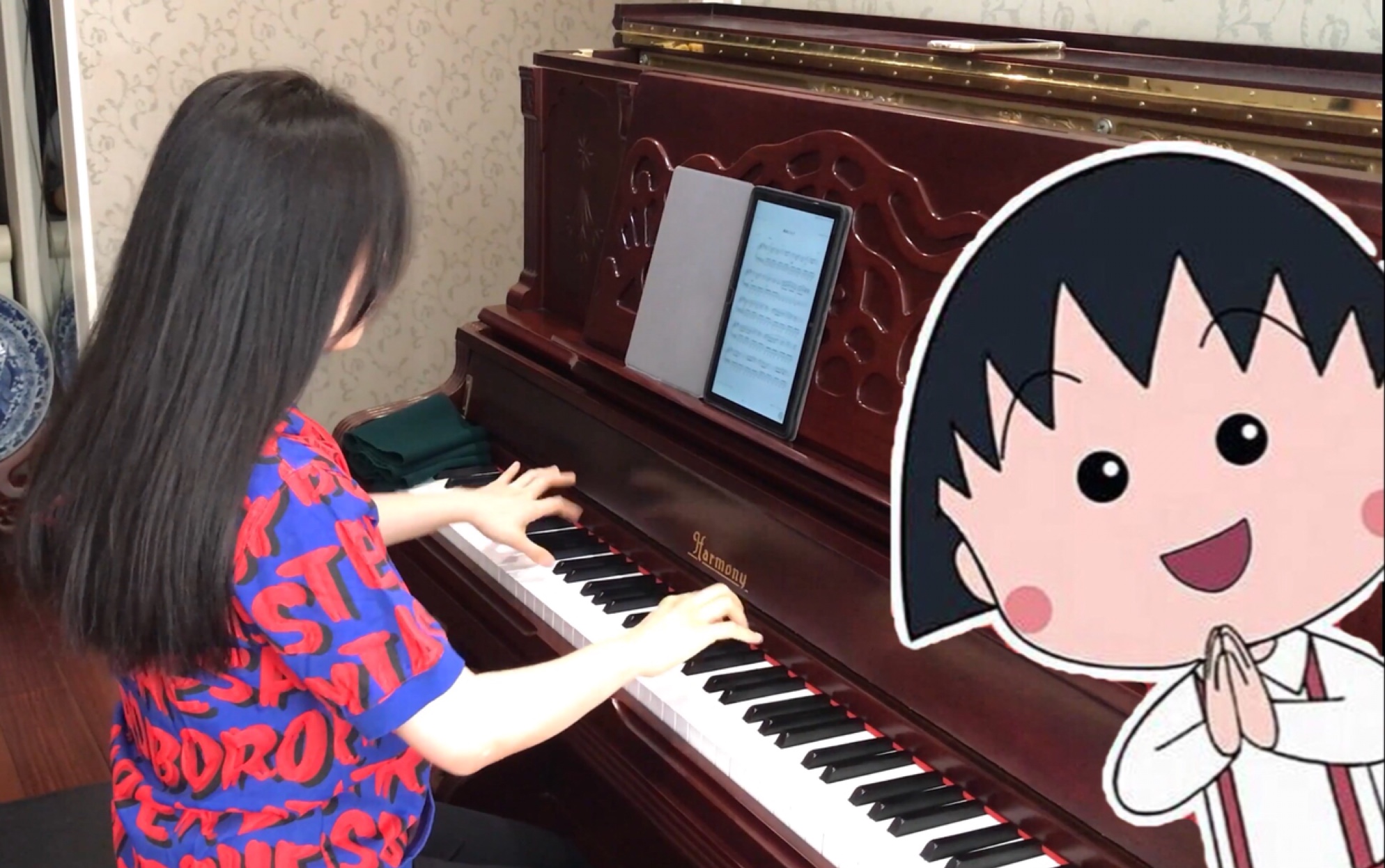 钢琴樱桃小丸子主题曲