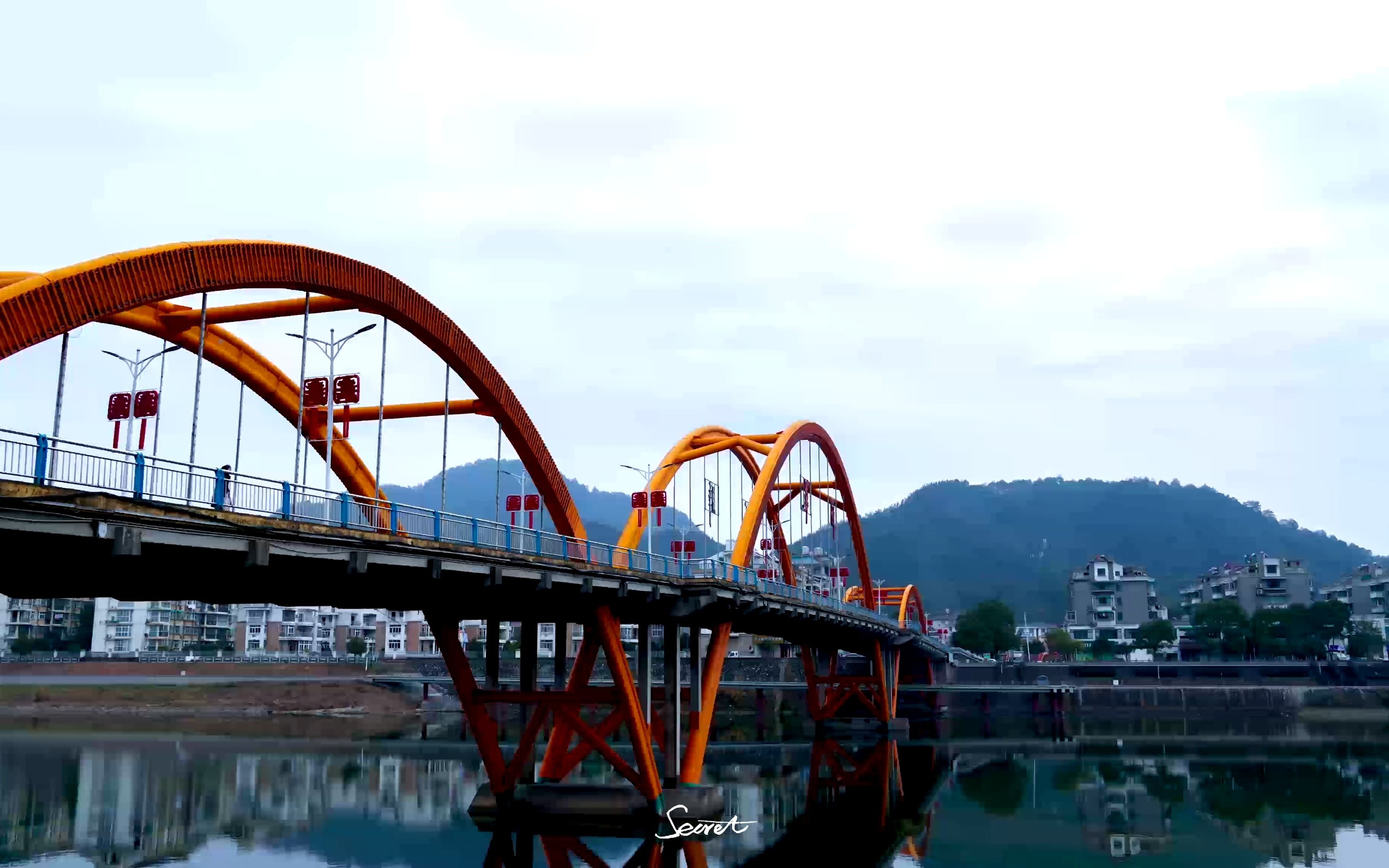 华埠彩虹桥范围延时摄影