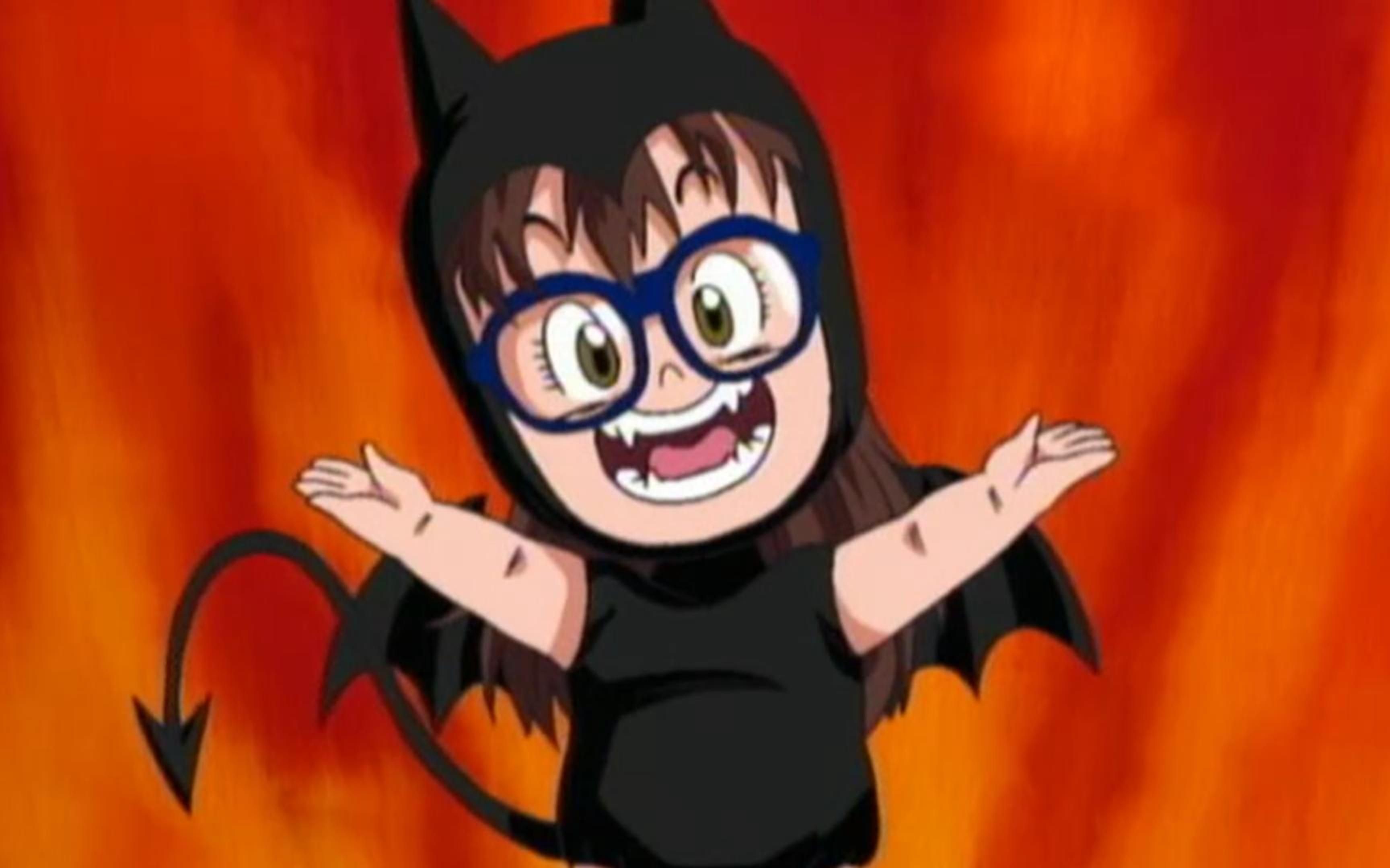 恶魔阿拉蕾说:小哥哥,你行不行咯.