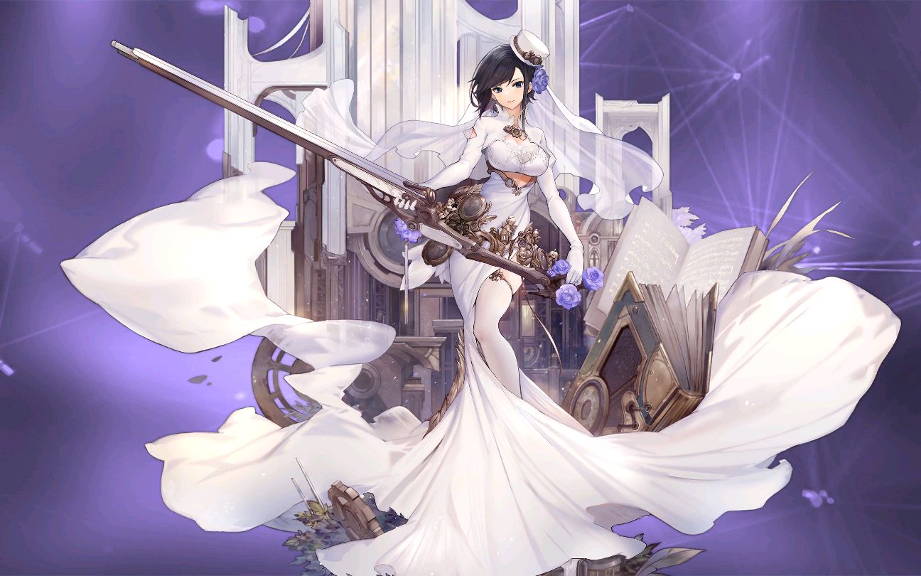 【碧蓝航线】皇家方舟 婚纱 纯白的守护者 台词鉴赏