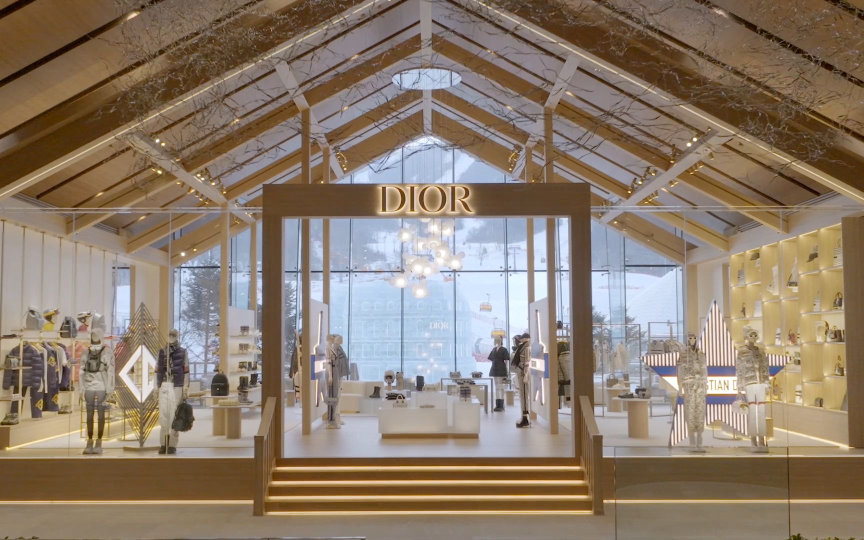 迪奥松花湖限时精品店|巅峰登场