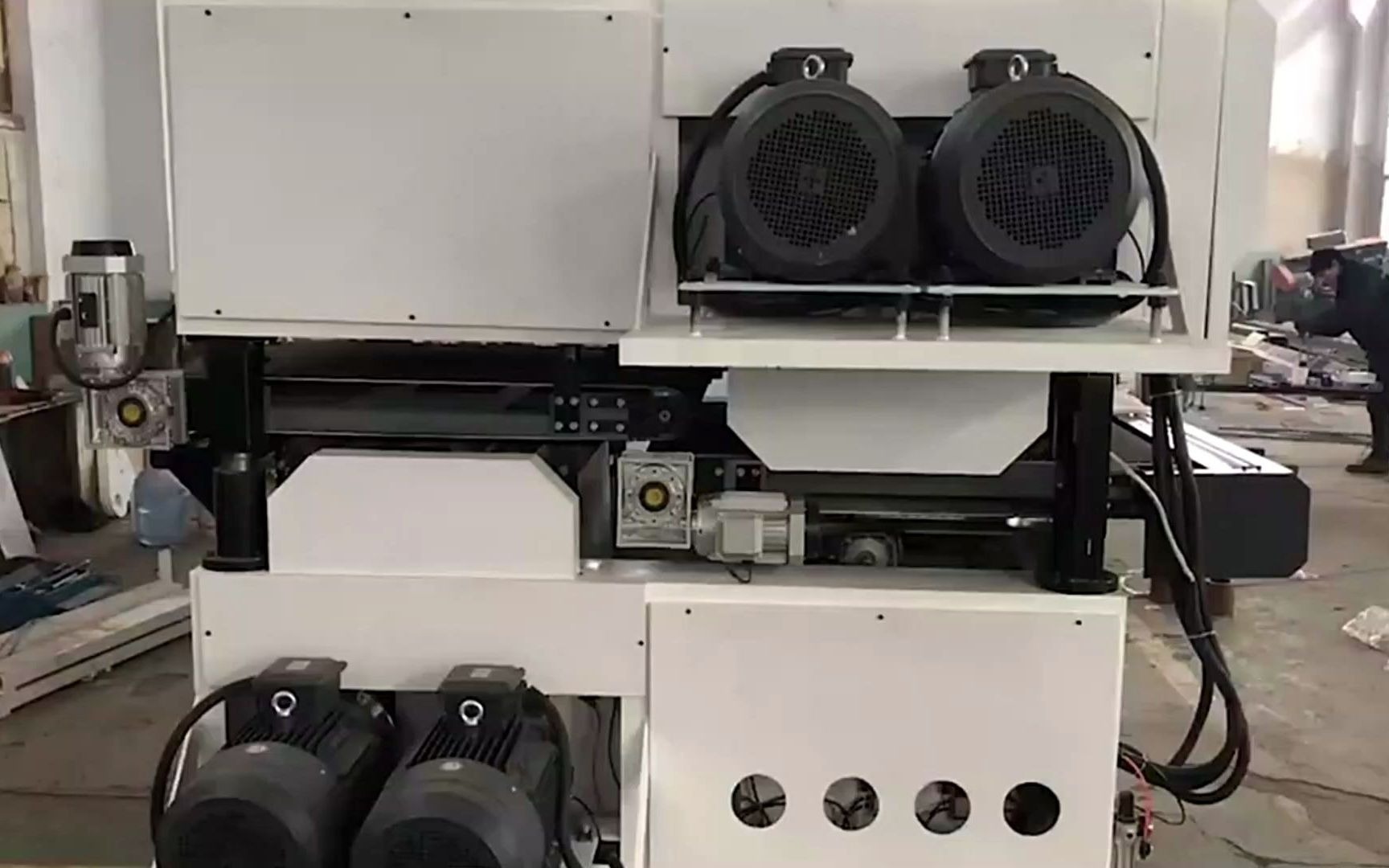 大型砂光机 砂轮打磨机电脑操控更精准 (2)