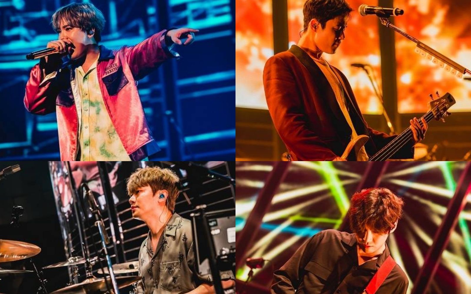 李洪基fallingstar现场混剪不满场跑就唱不了的歌fallingstar燃