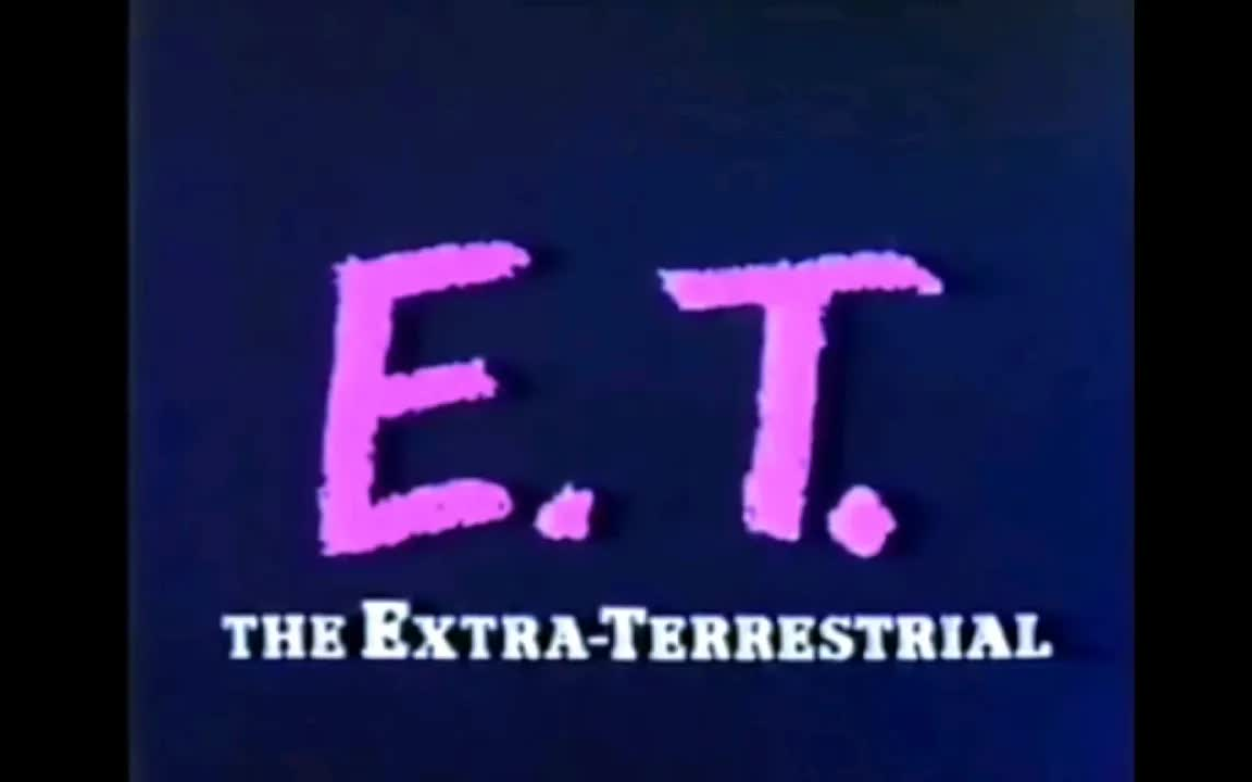 [图]【E.T.】映画CM 1982