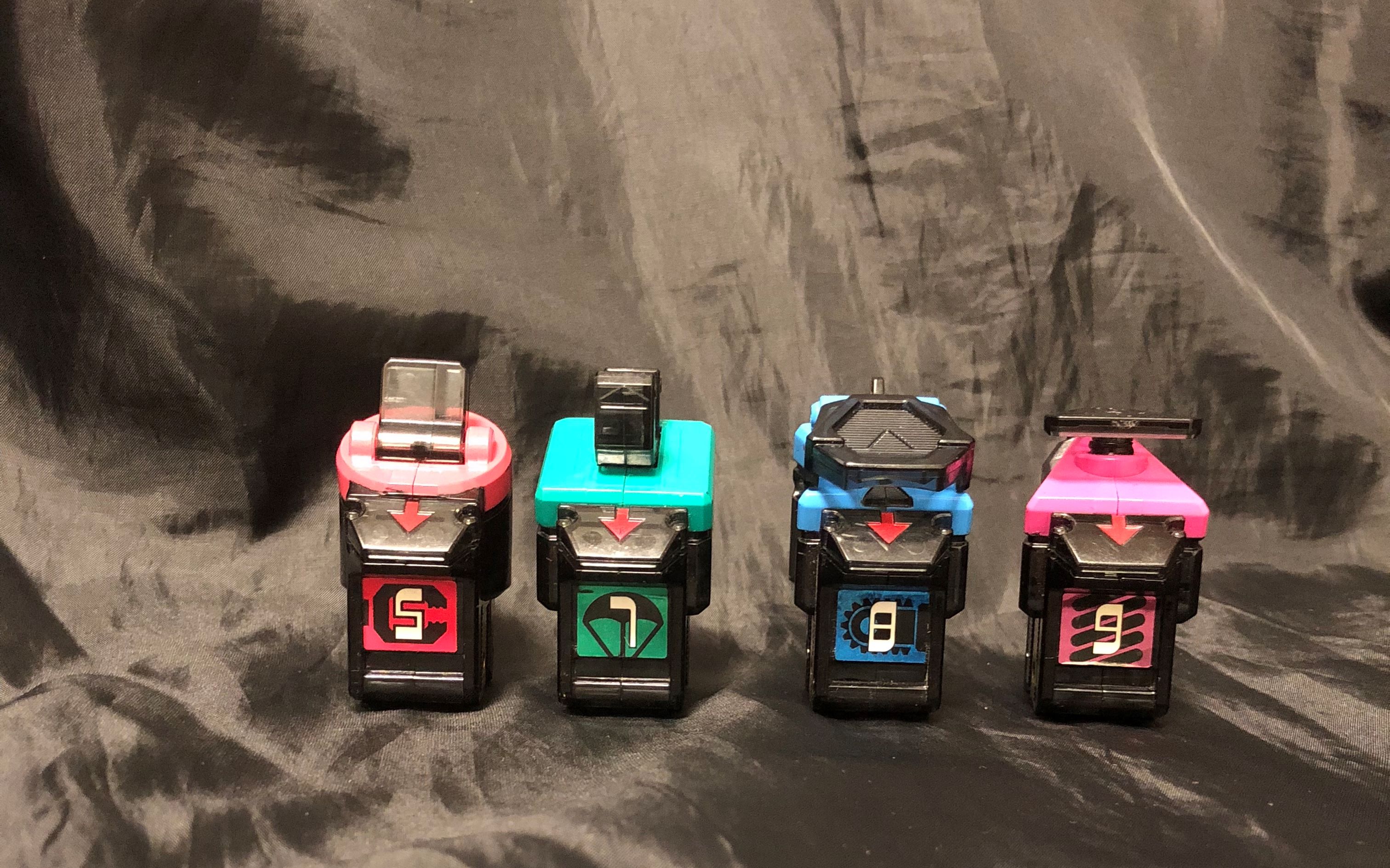 假面骑士fourze腰带 — 5,8,9,7号开关