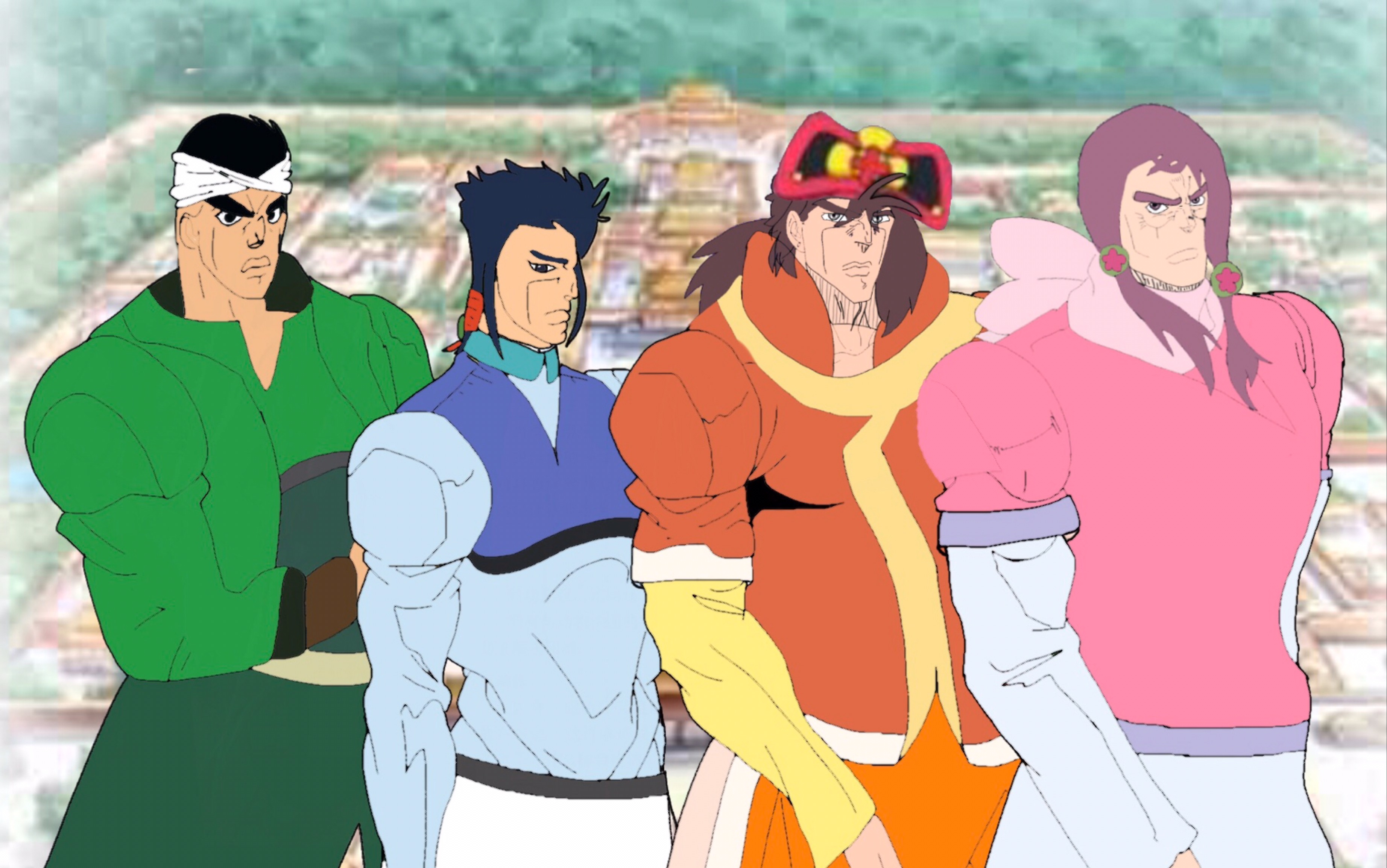 活动作品jojo甜心格格宫廷十字军