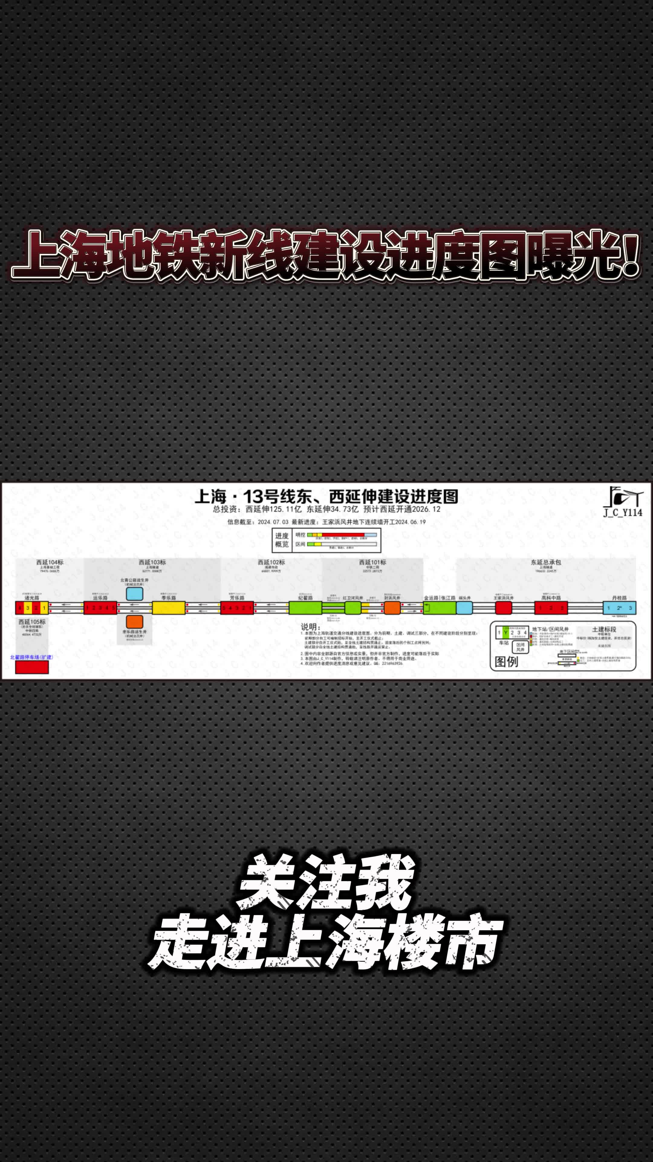 上海地铁新线建设进度图曝光!哔哩哔哩bilibili