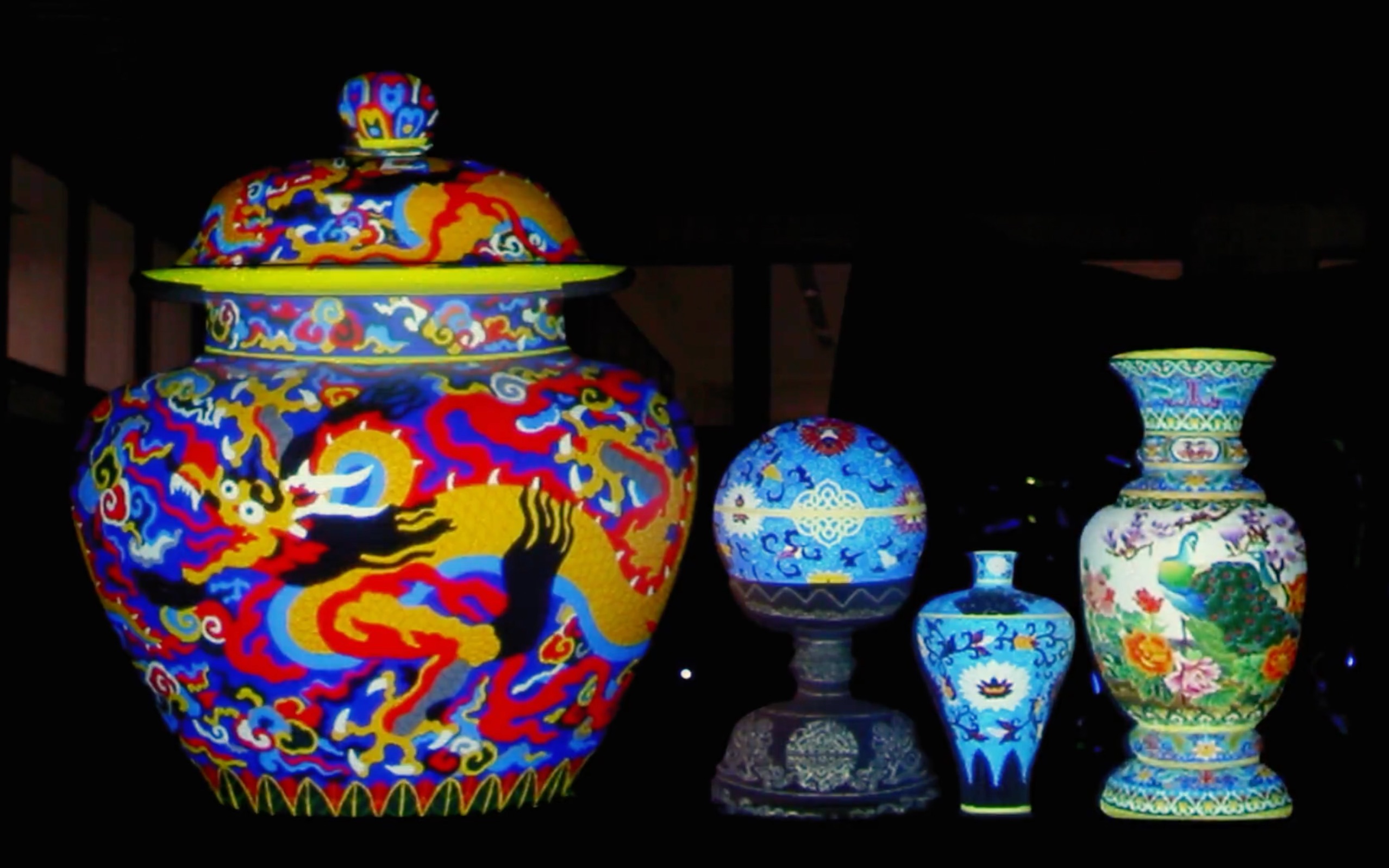 景泰蓝——光影投影设计