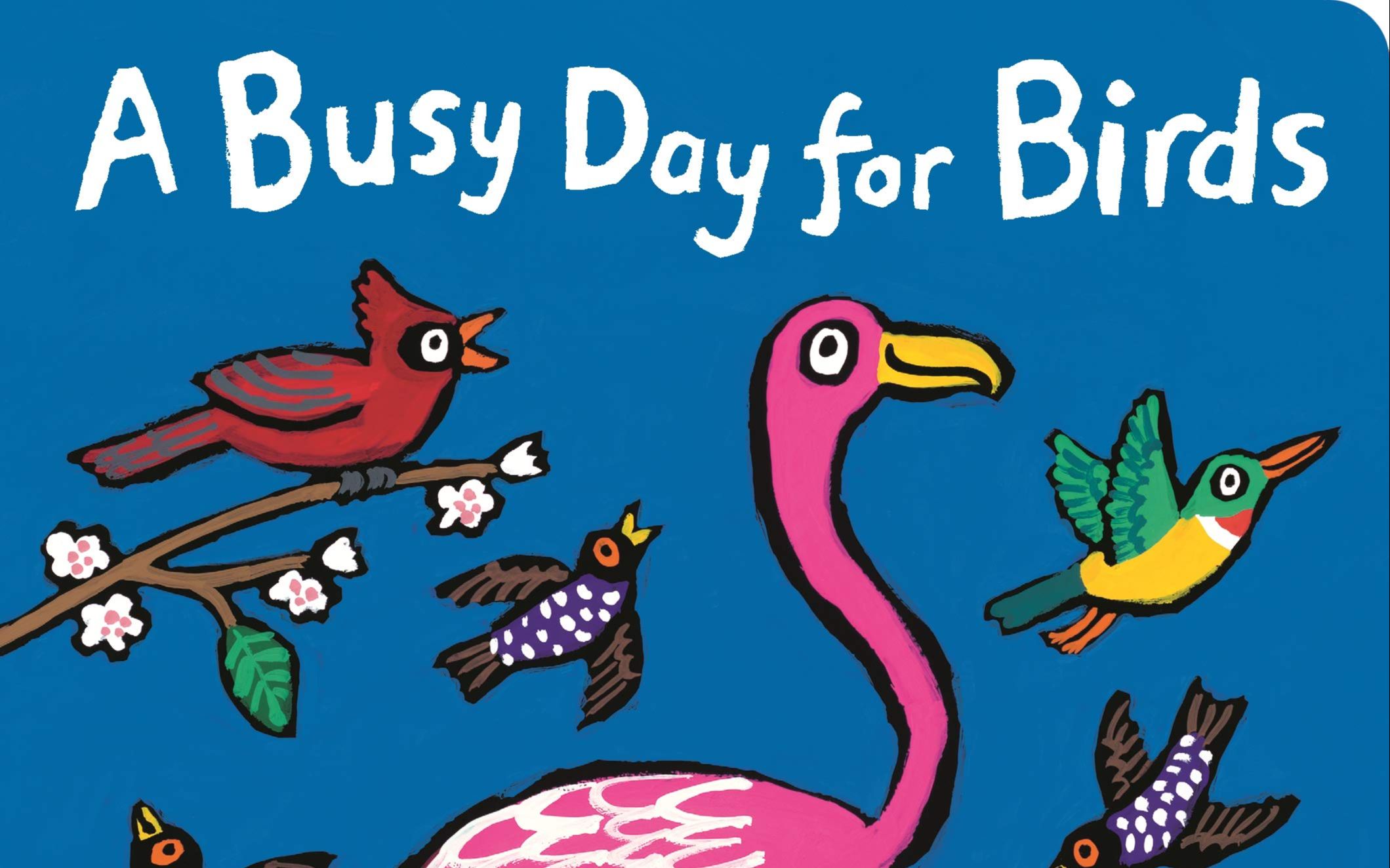 《鸟儿们繁忙的一天 A Busy Day For Birds》儿童英语绘本故事书哔哩哔哩bilibili