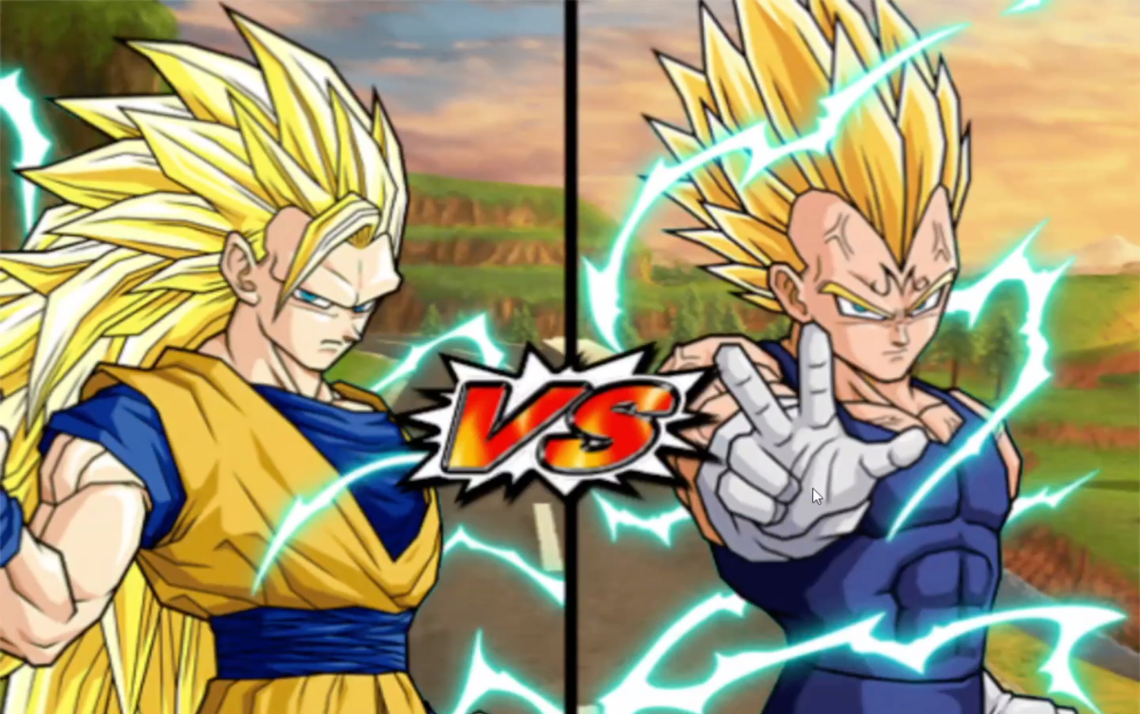 龙珠电光火石3超3悟空vs魔人贝吉塔终极难度菜鸟操作日常被虐