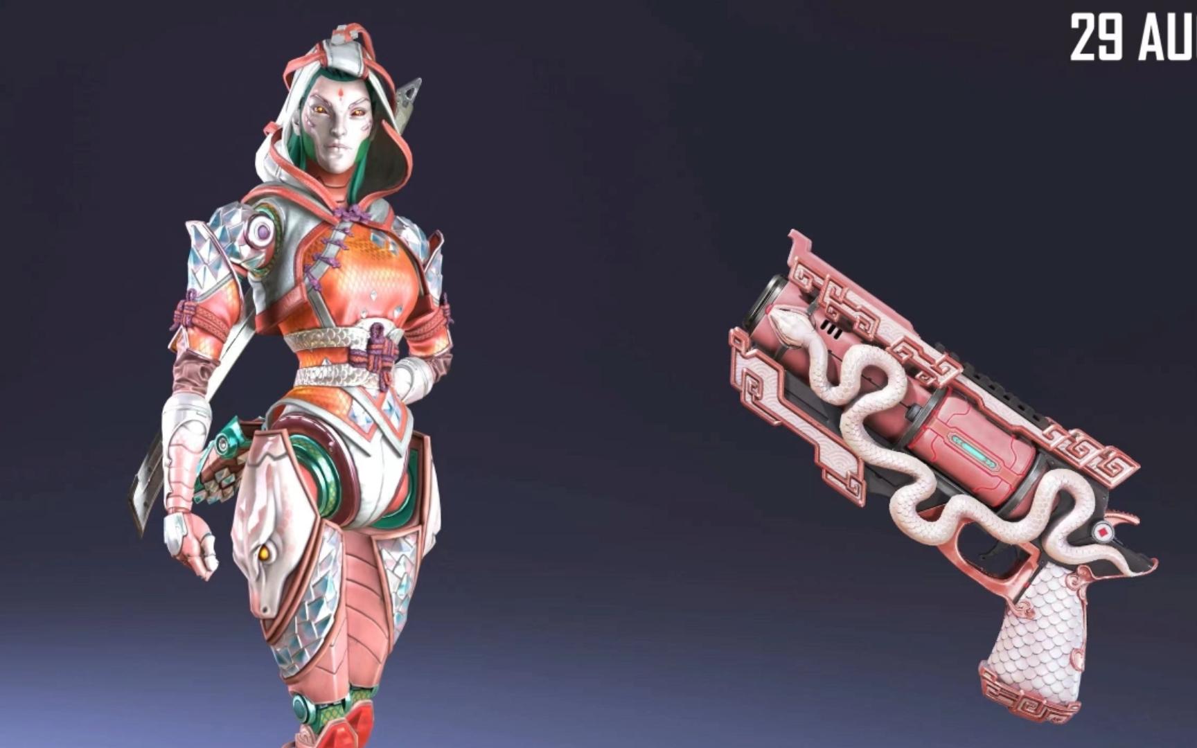 apex即将返厂的皮肤(r301久经考验,白蛇艾许)