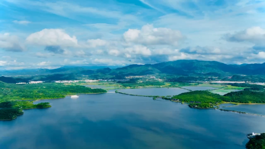 池州平天湖美如仙境
