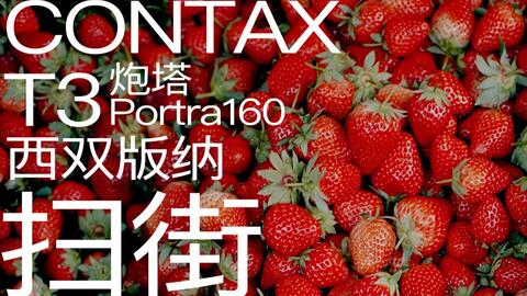胶片扫街 康泰时t3 Portra160 第一人称视角西双版纳集市扫街contaxt3 冲扫zack映画 哔哩哔哩