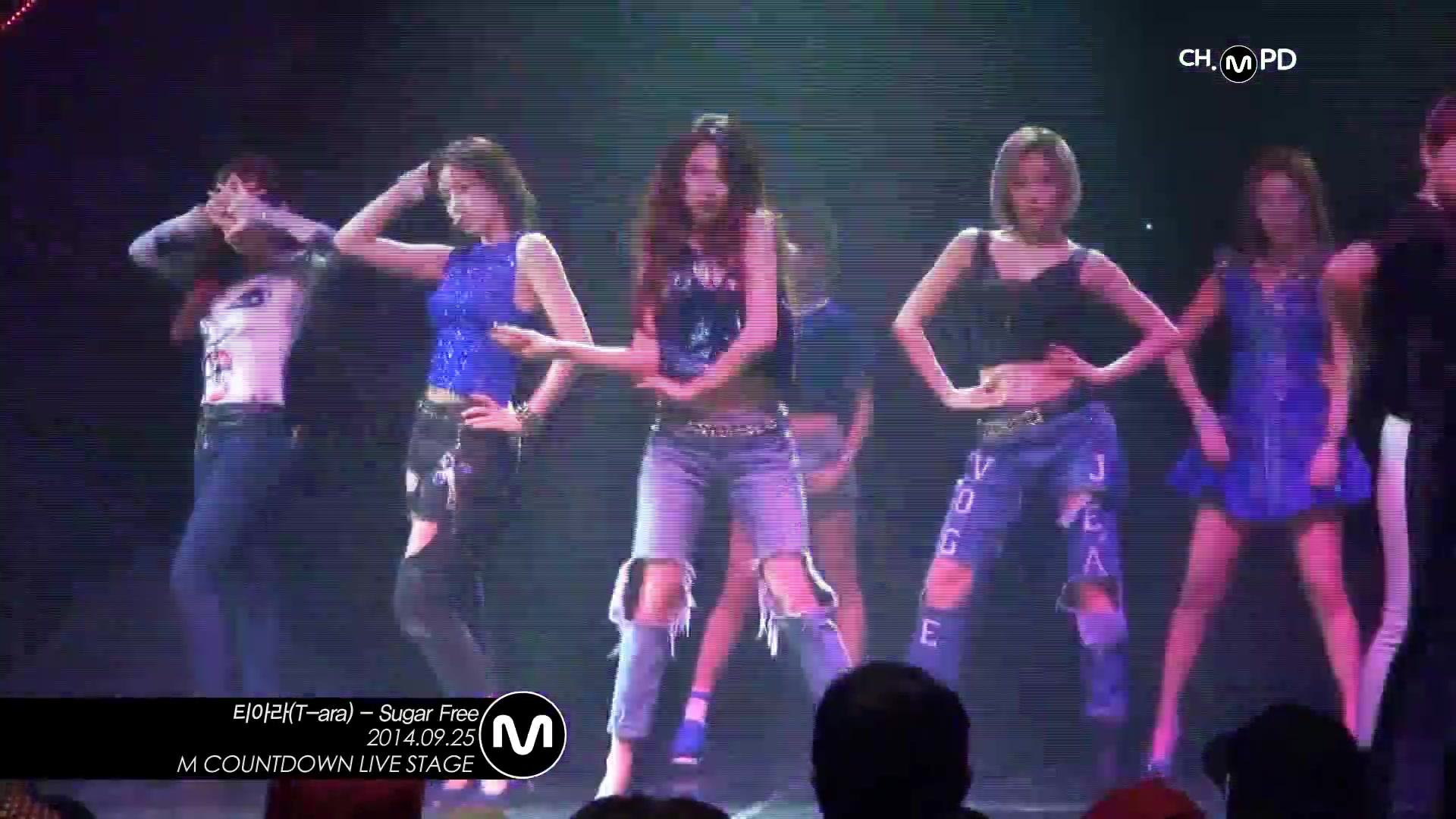 [图][MPD直拍] 140925 (T-ara) - Sugar Free