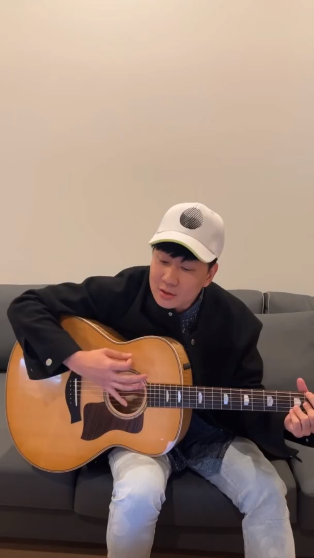 【video】2022/3/26 jj林俊杰直播吉他弹唱《stay with you》《一定会