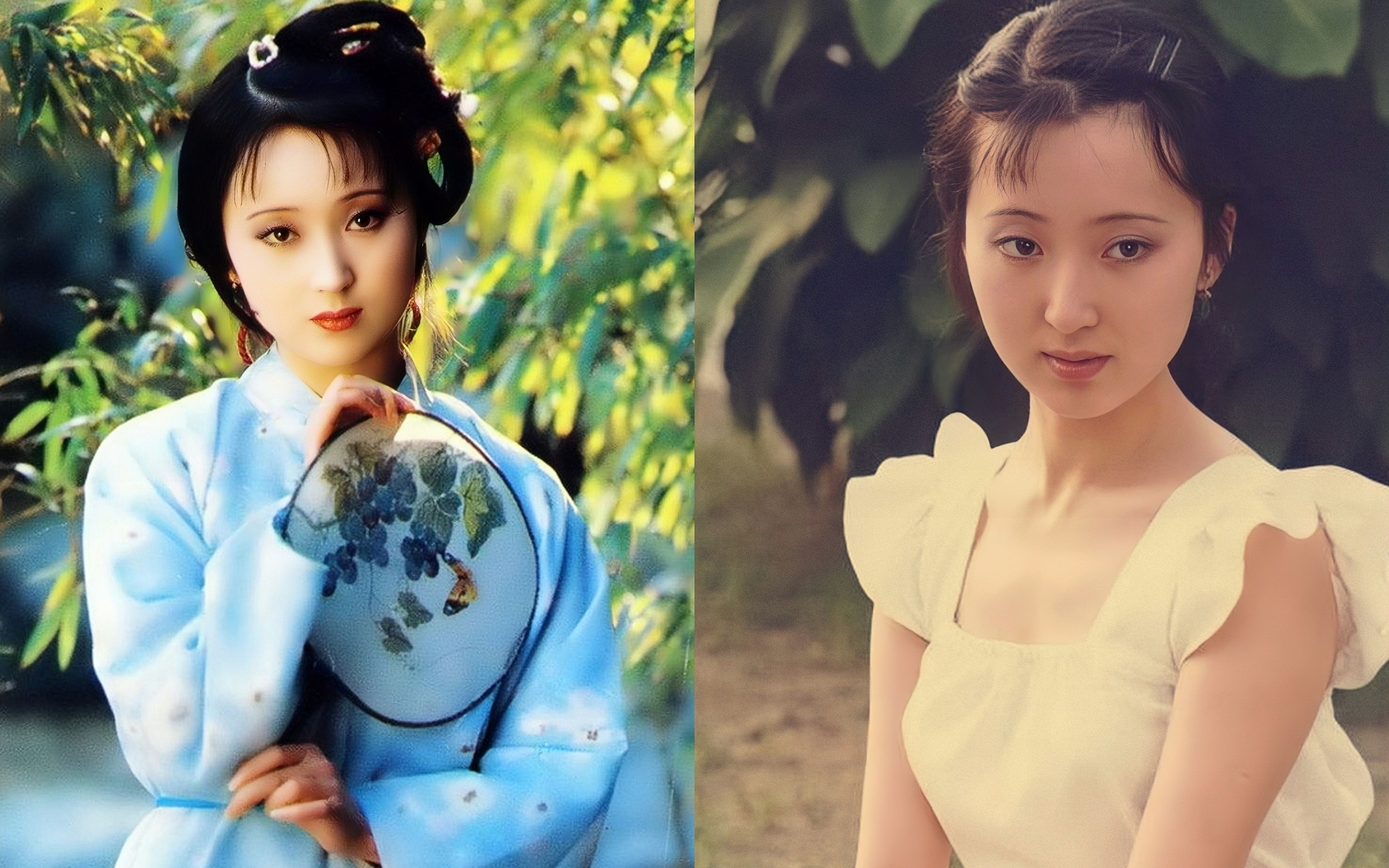 陈晓旭的试妆照太像林黛玉了,她就是为林黛玉而生_哔哩哔哩_bilibili