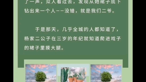 [图]女频小说推荐，浪子回头文《我家二爷》，T大