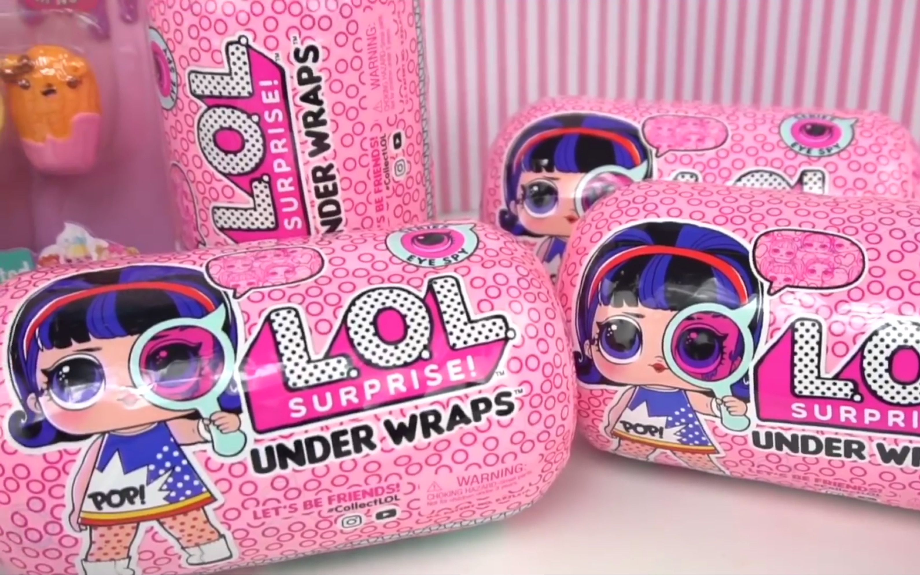 【搬运】lol惊喜娃娃第四代under wraps胶囊拆拆球 马卡龙三色奶昔