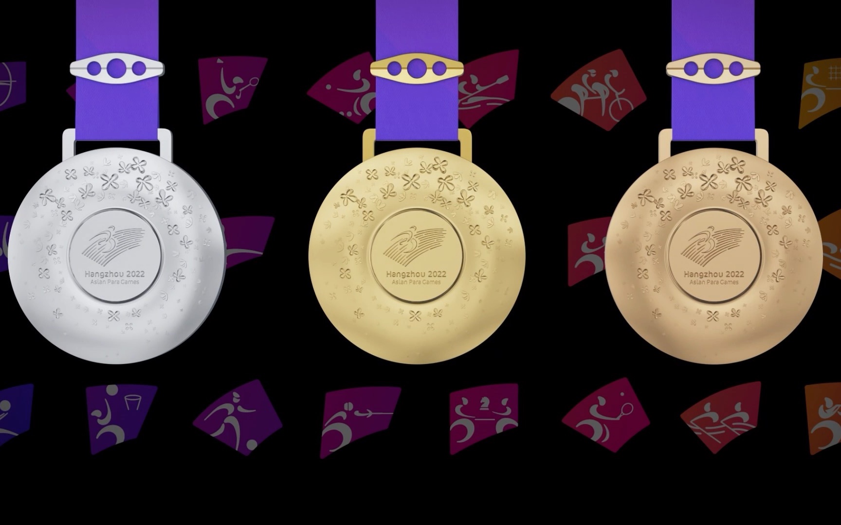 杭州亚运会奖牌图画图片