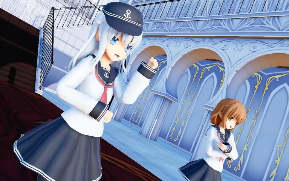 【mmd舰队】响,雷【忧郁的心情】_哔哩哔哩 (゜-゜)つロ 干杯~-bili