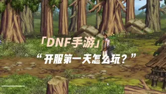 Download Video: DNF手游开服上线第一天怎么玩？