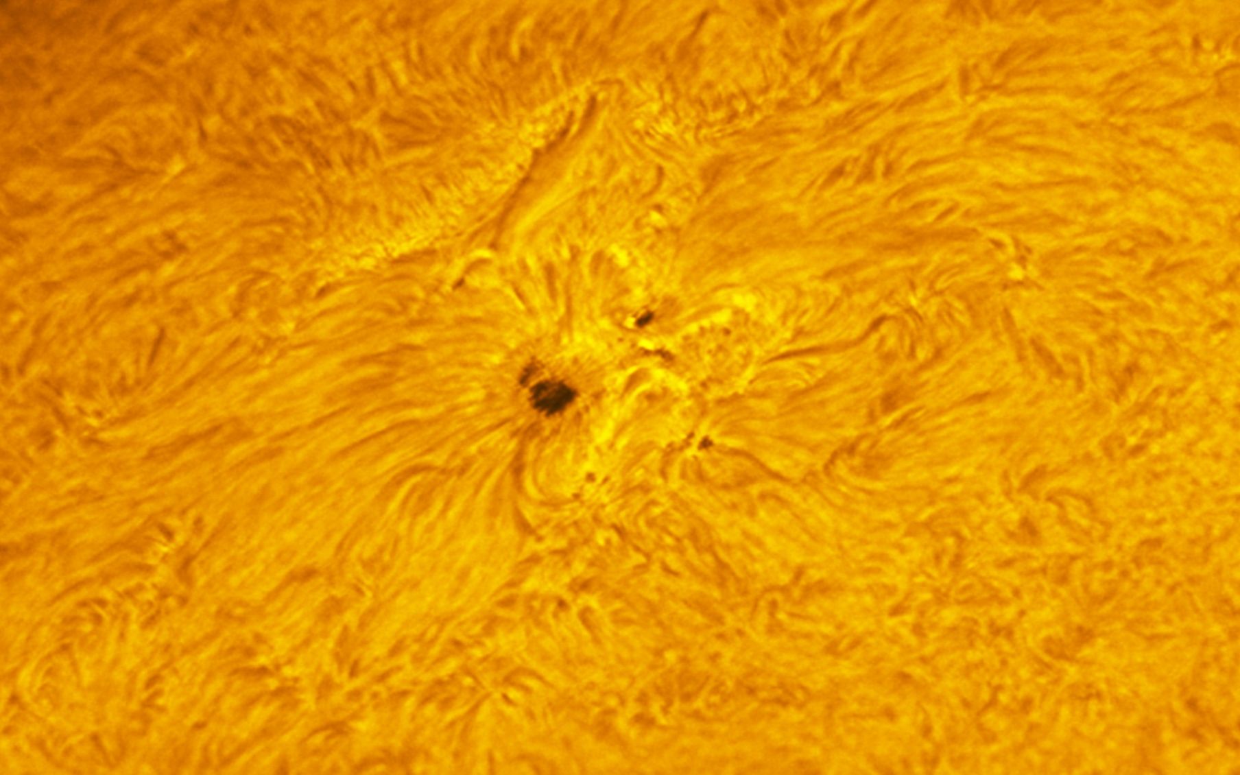 20210509拍摄太阳表面色球图像