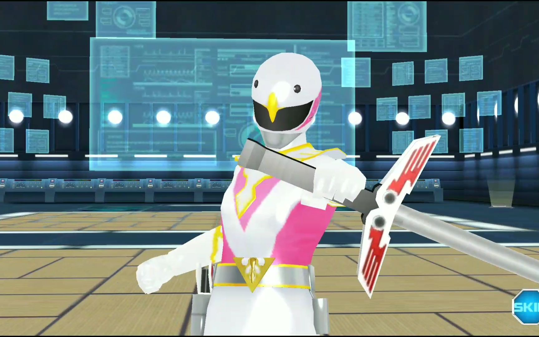 超级战队传奇战争鸟人战队白天鹅必杀技