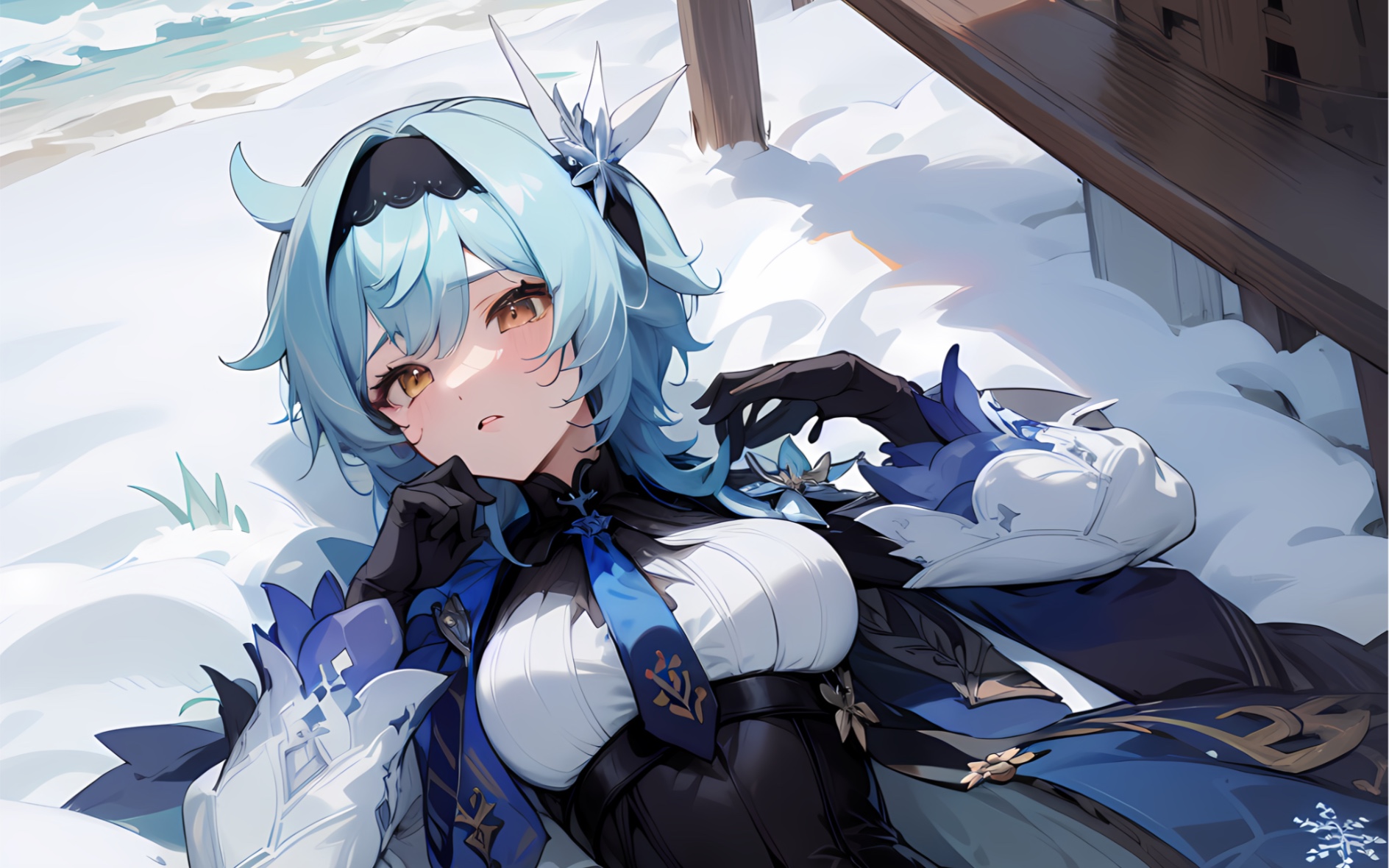 【原神/ai绘画】优菈 那个女人终于复刻了qaq