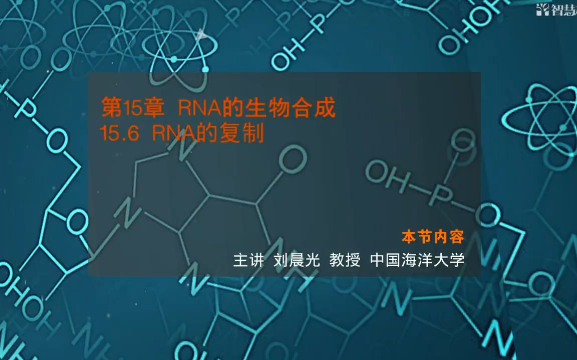 【中国海洋大学 生物化学】15.6RNA的复制哔哩哔哩bilibili