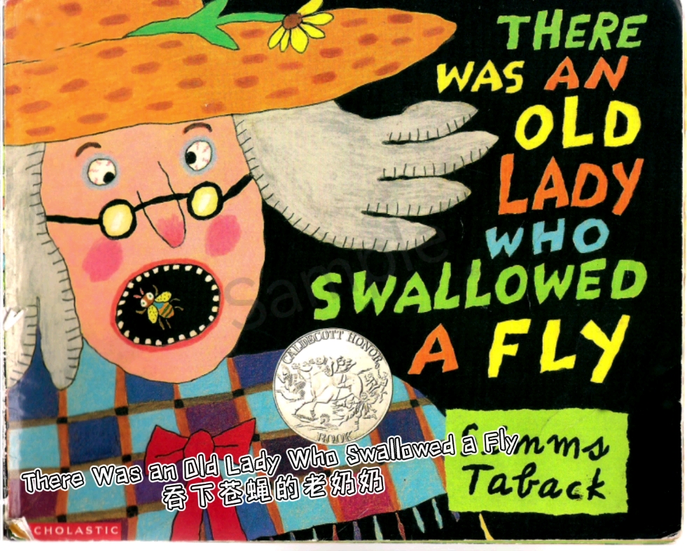 [图]There Was an Old Lady Who Swallowed a Fly吞下苍蝇的老奶奶