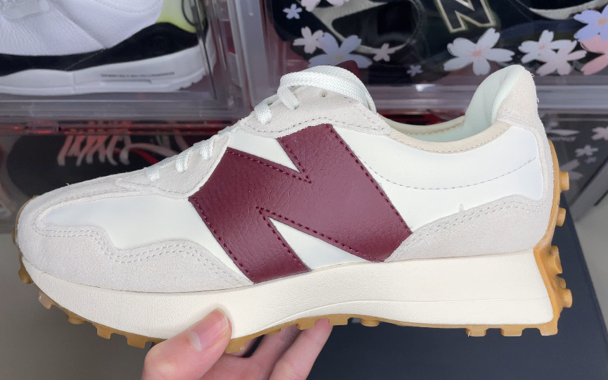 一度神鞋出色的酒红nb327