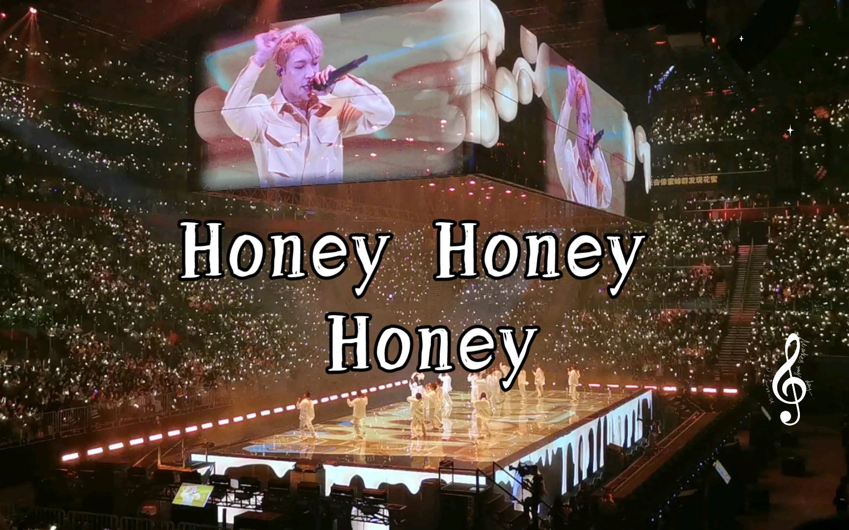 張藝興重慶演唱會 honey honey honey 啊啊啊