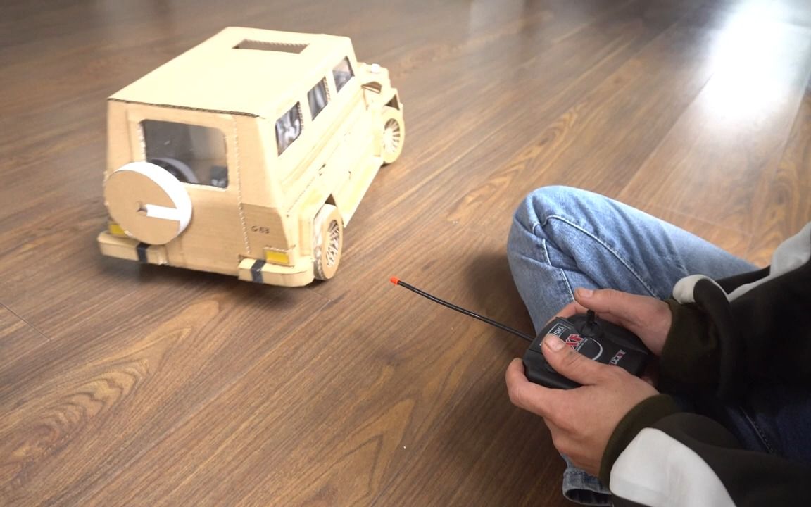 纸板车制作方法图片