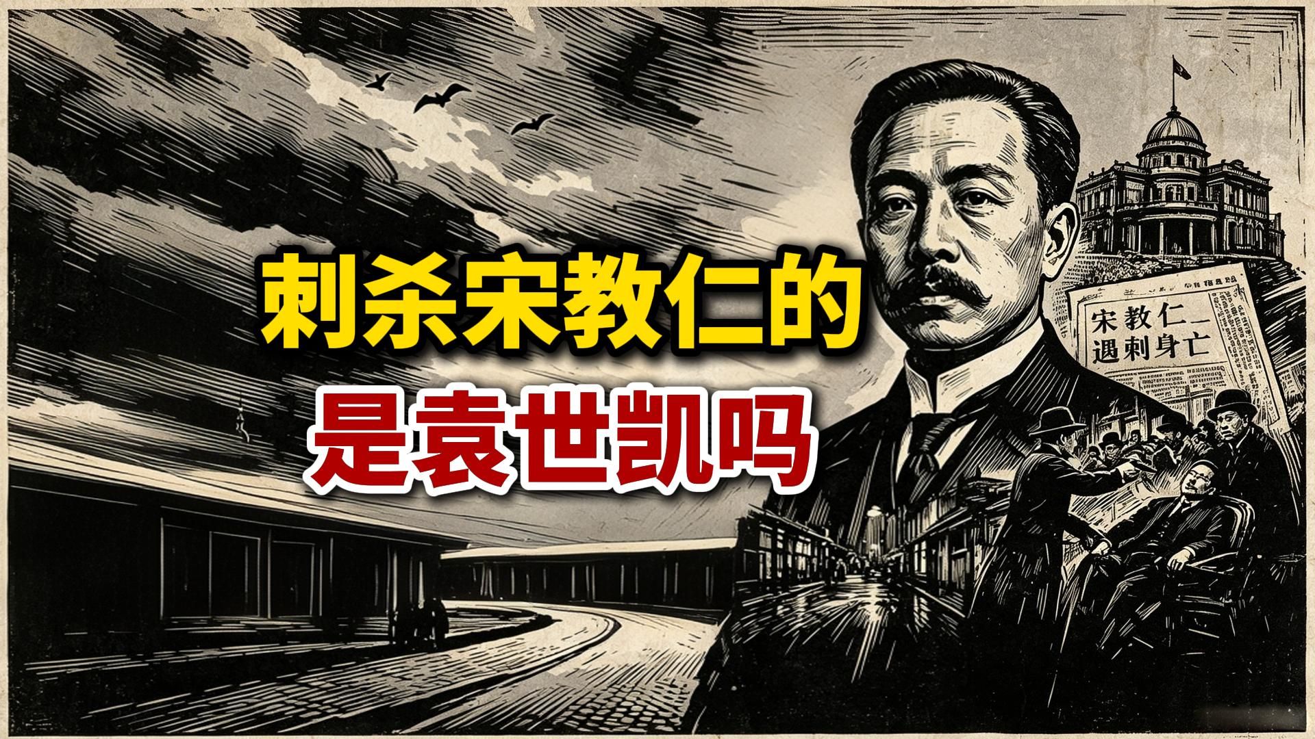 刺杀死宋教仁的，到底是不是袁世凯？