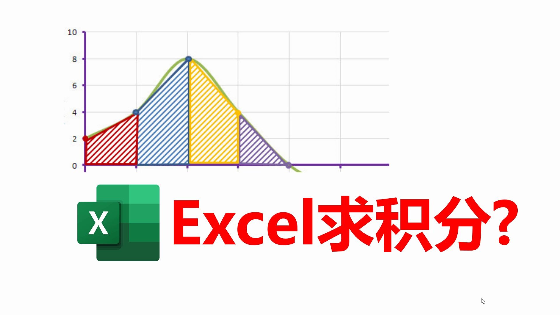 [图]【无所不能的Excel】两种方法使用电子表格求积分