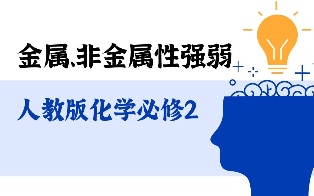 金属性和非金属性强弱的判断-人教版化学必修2