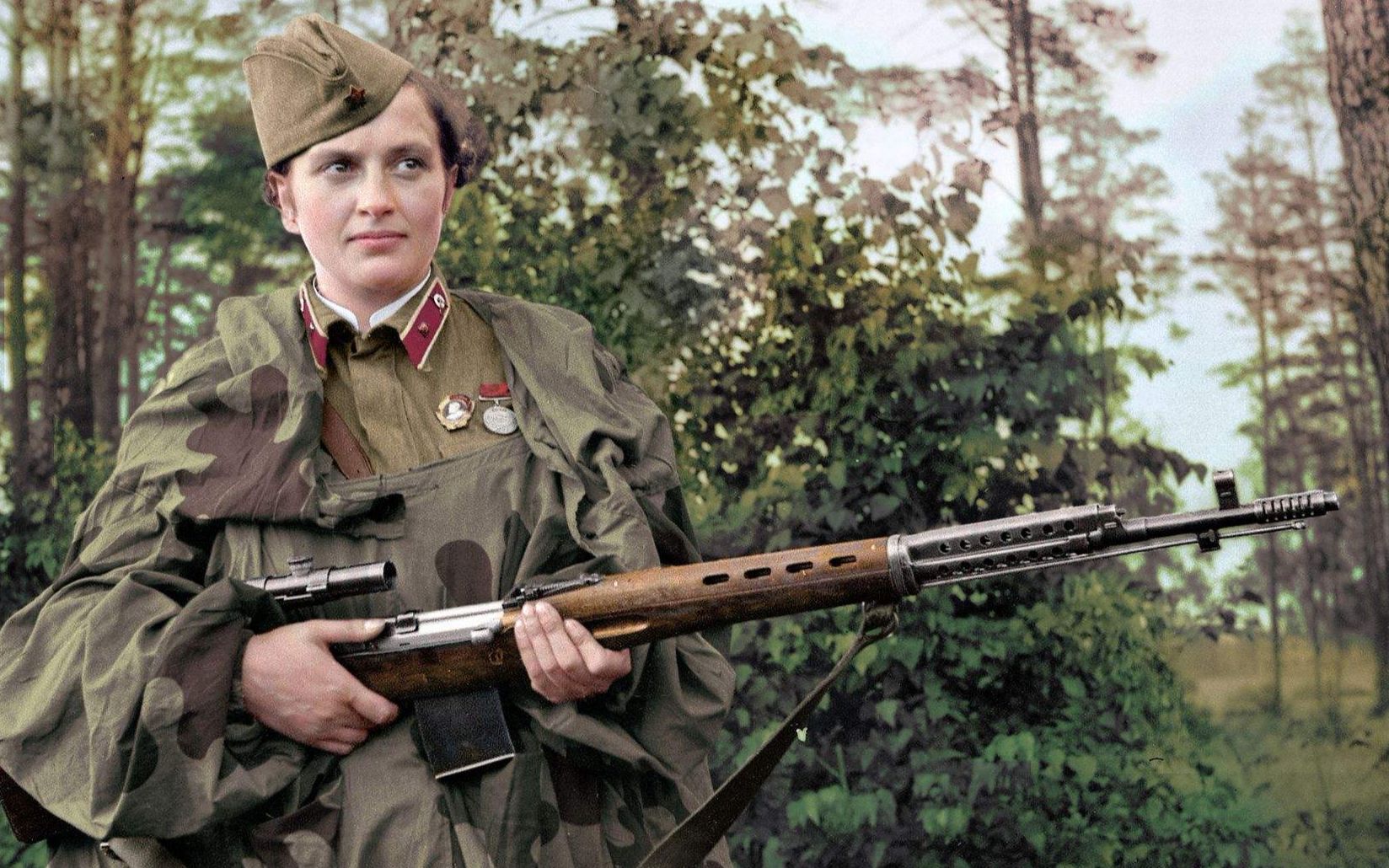 二战狙杀了309名德兵,还是个美女学霸_哔哩哔哩 (゜-゜)つロ 干杯