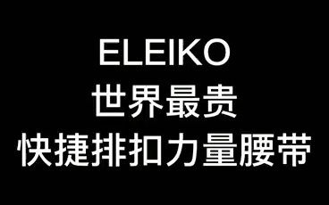 深度讲解ELEIKO瑞典进口力量举腰带哔哩哔哩bilibili