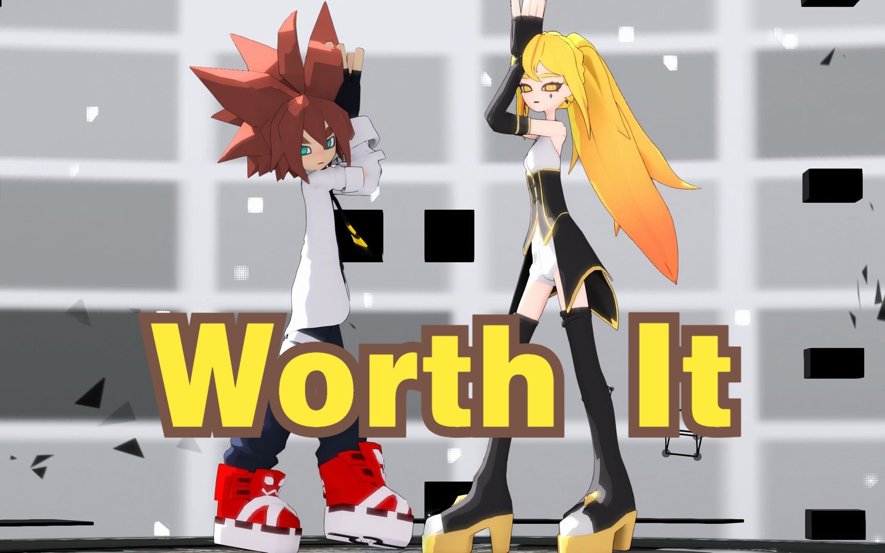 【凹凸世界乙女向/mmd】Worth It哔哩哔哩bilibili