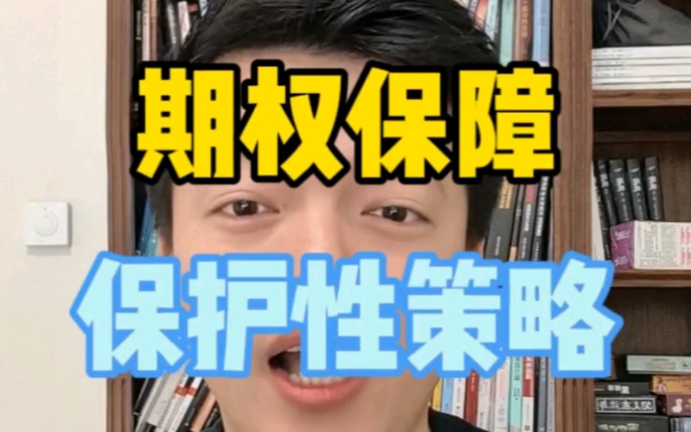 什么是保护性策略?期货交易者如何用期权控制亏损风险?哔哩哔哩bilibili