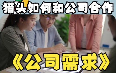 企业为什么要与猎头公司合作?哔哩哔哩bilibili